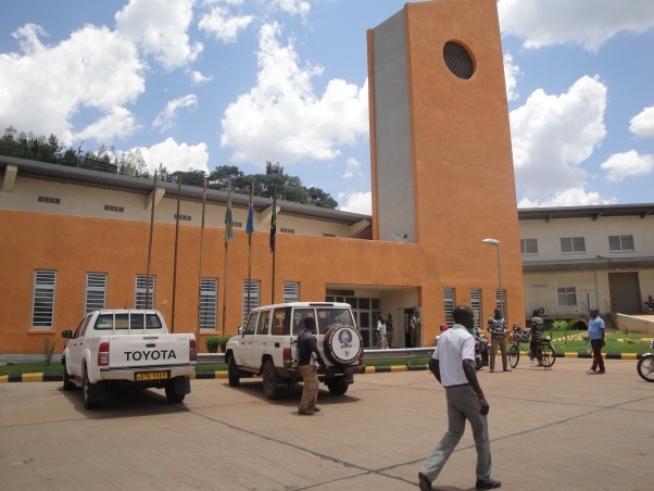 One Stop Border Post (Rwandan side)