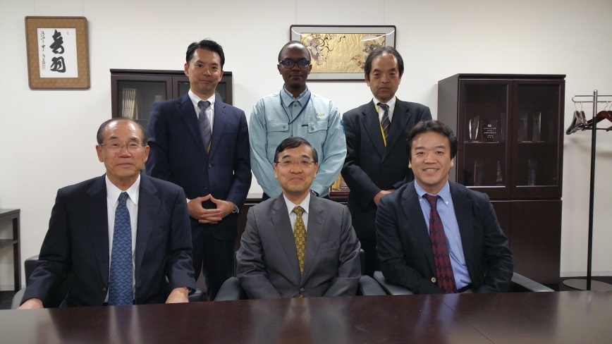 Ambassador Miyashita’s visit to OTOWA Electric Co., Ltd
