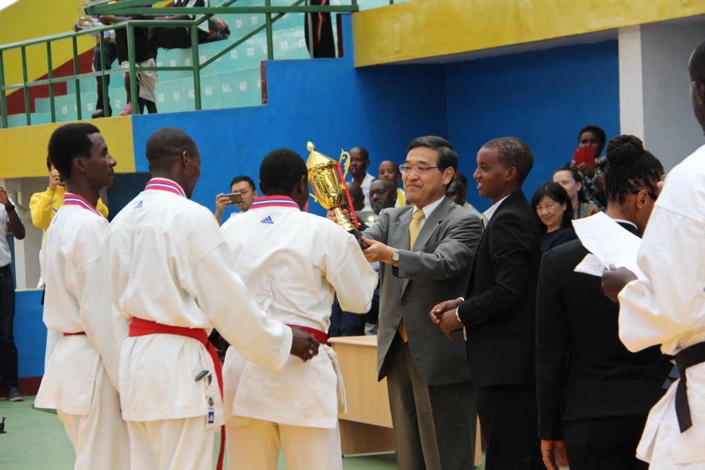 Ambassador's Cup awarding