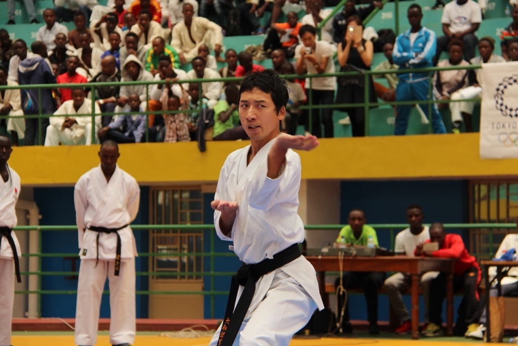 Mr Yuji's Kata demonstration