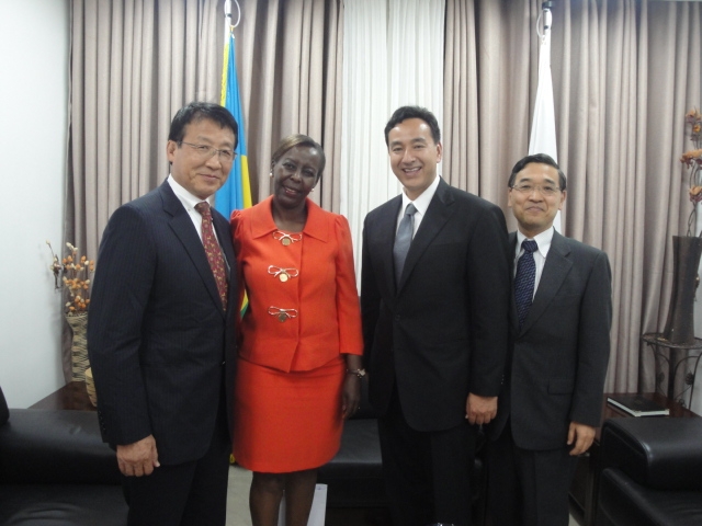 MPs met with Hon. Mushikiwabo