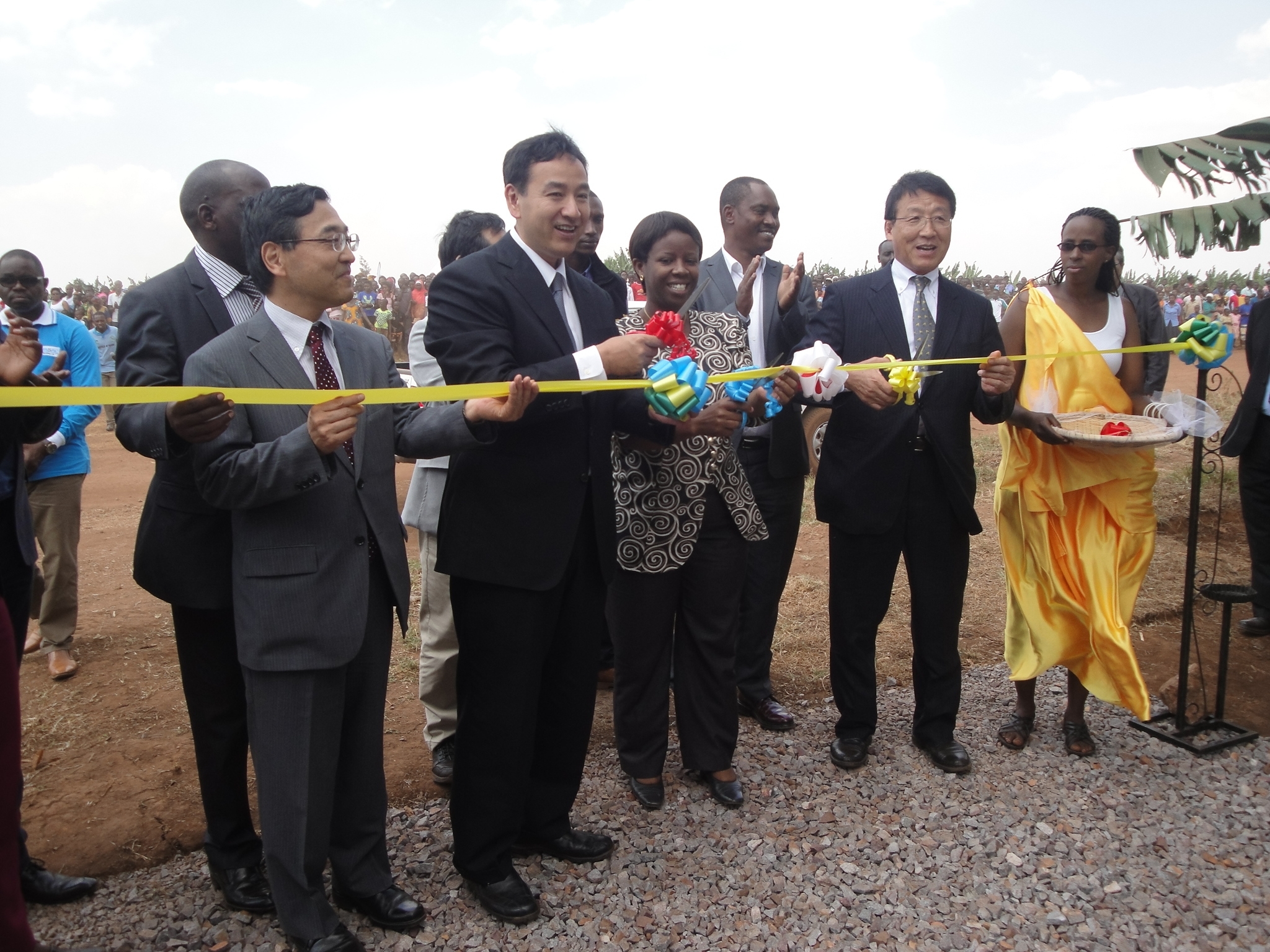Inauguration ceremony of the Project of Rural Water Supply
