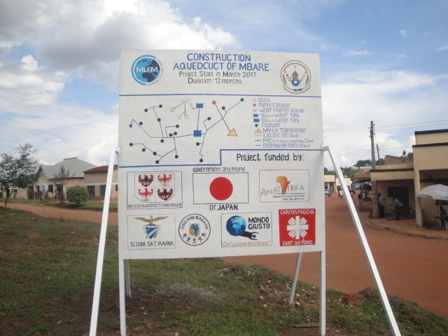 Donor signboard