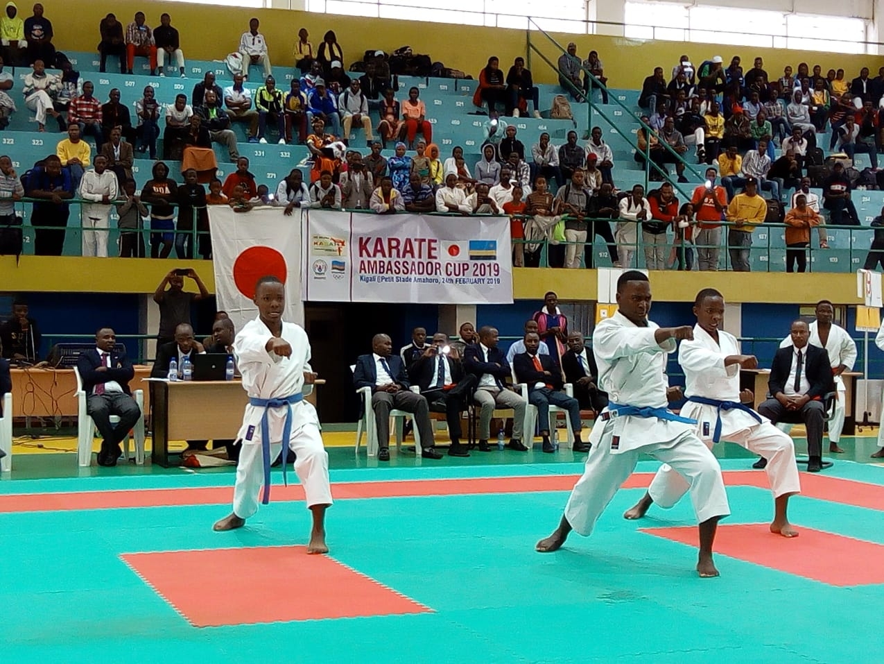 The final of male kata